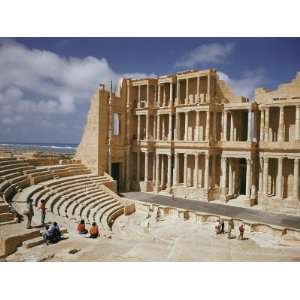  A Restored Theater at the Site of the Ancient Roman City 