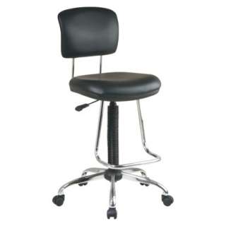 Office Star Ergo Drafting Chair   Black.Opens in a new window