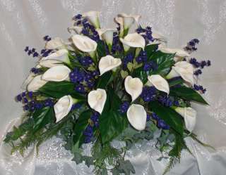   COLORS ~ Calla Lily Silk Wedding Flowers Pillar Altar NEW  