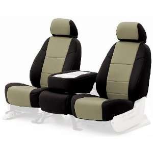   Custom Fit Front Bucket Seat Cover   Neoprene, Tan: Automotive