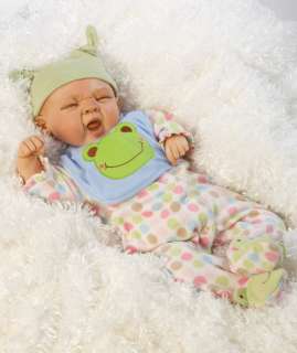 Sleepy Frog – 20 Realistic Baby Doll (Weighted Body) in Vinyl 