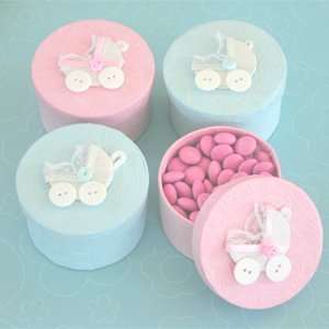  Handmade Baby Carriage Boxes (Set of 576)   Baby Shower 