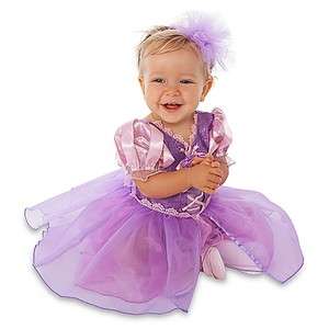   Tangled Rapunzel Infant Baby Girls Dress Up Costume Sz 3 6 Months