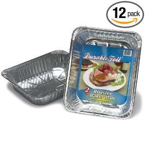  Durable Roasting / Baking Pans (Pack of 12) Health 