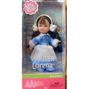  Barbie  Kelly Doll Seasons (Rare) Winter Lorena 2003: Toys 