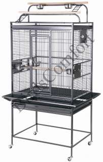 80024D HQ Double Playtop Small Bird Cage  