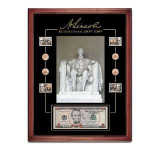  Lincoln Bicentennial Coin And Stamp Tribute by The 
