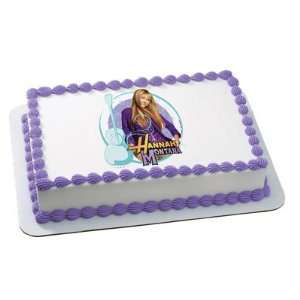  Hannah Montana Popstar Birthday Cake Edible Image