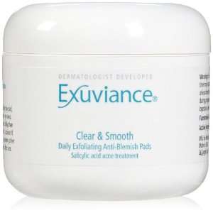   Exuviance Clear & Smooth Daily Exfoliating Anti Blemish Pads Beauty
