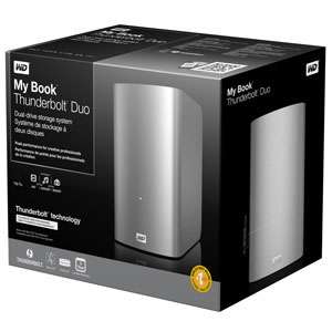 My Book Thunderbolt Duo 4 TB dual drive storage   WDBUPB0040JSL NESN