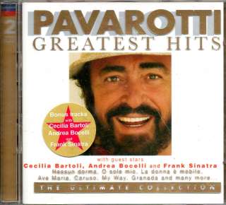 Pavarotti   Greatest Hits   2 CD Set 1997 028945800028  