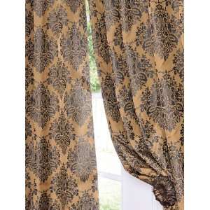   Victoria Desert Patterned Faux Silk Curtains & Drapes