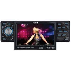   Car Audio In Dash CD DVD Player with 4.3 Inch Touch Screen Car