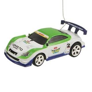 Como Green White Coke Can Mini Radio Control RC Racing Car for Child