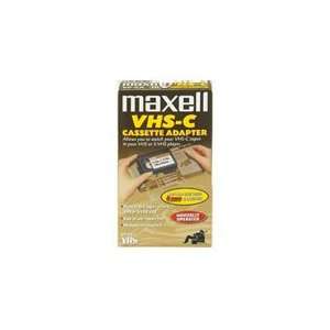  Maxell VHS C Cassette Adapter Electronics