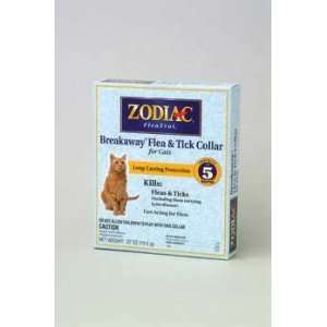    Zodiac 5   month Breakaway Cat Flea/tick Collar: Kitchen & Dining