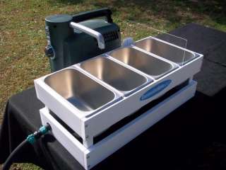Concession Sink 3 Compartment Mobile Food Trailer Portable Hand Wash 