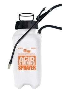 Acid Stain Sprayer Concrete/Wood 2 GA.  