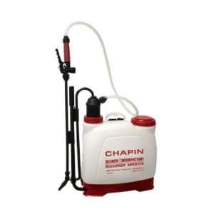 Chapin 61575 Euro Style Backpack Bleach and Disinfectant Poly Sprayer 