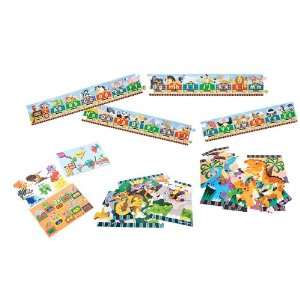   Doug Alphabet Express Kids Floor Puzzle Alphabet Express: Toys & Games