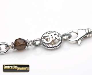 Judith Ripka Smoky Quartz Necklace 925 Sterling Silver Free 2Day 