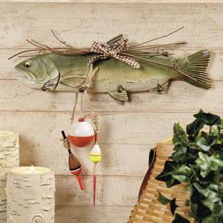   decorative fish wall hanging in a den, family room or your favorite