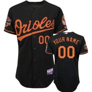 Baltimore Orioles Jersey Personalized Alternate Black Authentic Cool 