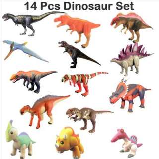 mas Gift Dinosaur King Sega Toys PVC Figure 14pcs Set  