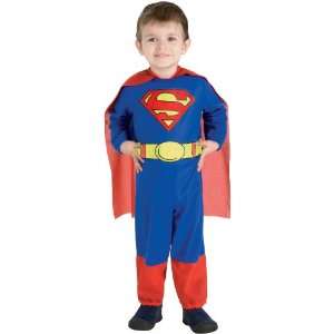   By Rubies Costumes Superman Toddler Costume / Red/Blue   Size Toddler