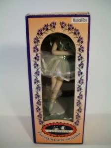 This is a Porcelain Musical Ballerina Doll. T he following are the 