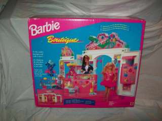BARBIE Boutique Vtg Shoe Dress Store Toy Doll Playset  