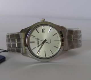 Seiko SGEE41P1 Mens Stainless Steel Bracelet Watch  