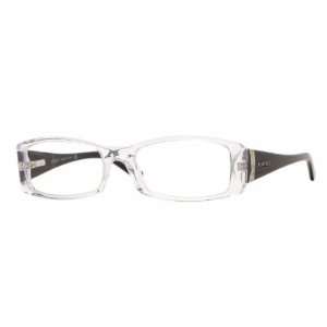 Versace 3097 Crystal/Black 459 Optical Eyeglasses Frame Size 52 17 
