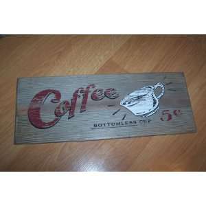  Coffee Themed Wall Plaque