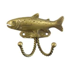   Lifestyles 681041 Antique Brass Decorative Hooks: Home Improvement