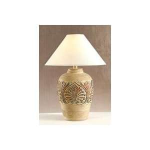 Anthony H6225   33 inch Leaf Design Table Lamp