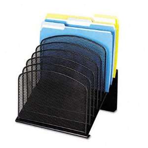  New Mesh Desk Organizer 8 Sections Steel 11 1/4w Case Pack 