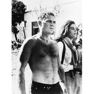 Steve Mcqueen with His Second Wife Ali Macgraw 