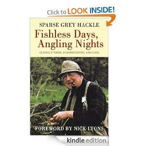 Fishless Days, Angling Nights Hackle  Kindle Store