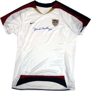  Brandi Chastain Signed Team USA Nike White Soccer Jersey 