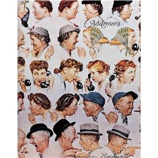 Norman Rockwell Address Book (Gift Line) Hardcover by Editors of 