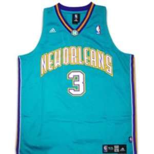 Chris Paul #3 New Orleans Hornets Swingman NBA Jersey Teal Size XXL