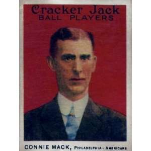   Reprint   1915 Cracker Jack E145 2 12 Connie Mack 