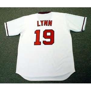 FRED LYNN California Angels 1982 Majestic Cooperstown Throwback 