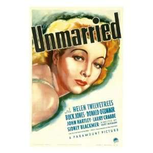  Unmarried, Helen Twelvetrees, 1939 Premium Poster Print 