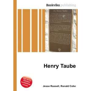  Henry Taube Ronald Cohn Jesse Russell Books