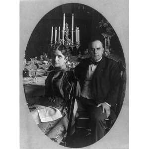  William McKinley,1843 1901,Ida S McKinley,1847 1907: Home 