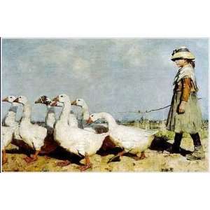   To Pastures New   Artist James Guthrie   Poster Size 33 X 24 inches