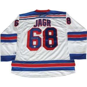 Jaromir Jagr New York Rangers Autographed Authentic Jersey