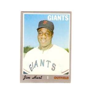  Jim Ray Hart 1970 Topps Baseball (San Francisco Giants 